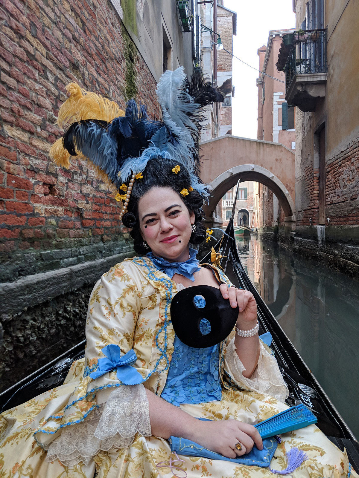 Costume enthusiasts find Venice's Carnival offers the perfect backdrop for period attire